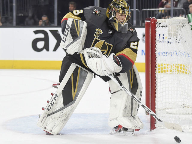  Marc-Andre Fleury Las Vegas Golden Knights #29 Gray