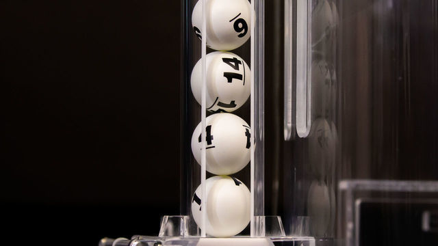 TORONTO, ON - APRIL 28: The winning combination of lottery balls that gave the Buffalo Sabres the first pick overall during the NHL Draft Lottery at the CBC Studios on April 28, 2018 in Toronto, Ontario, Canada.