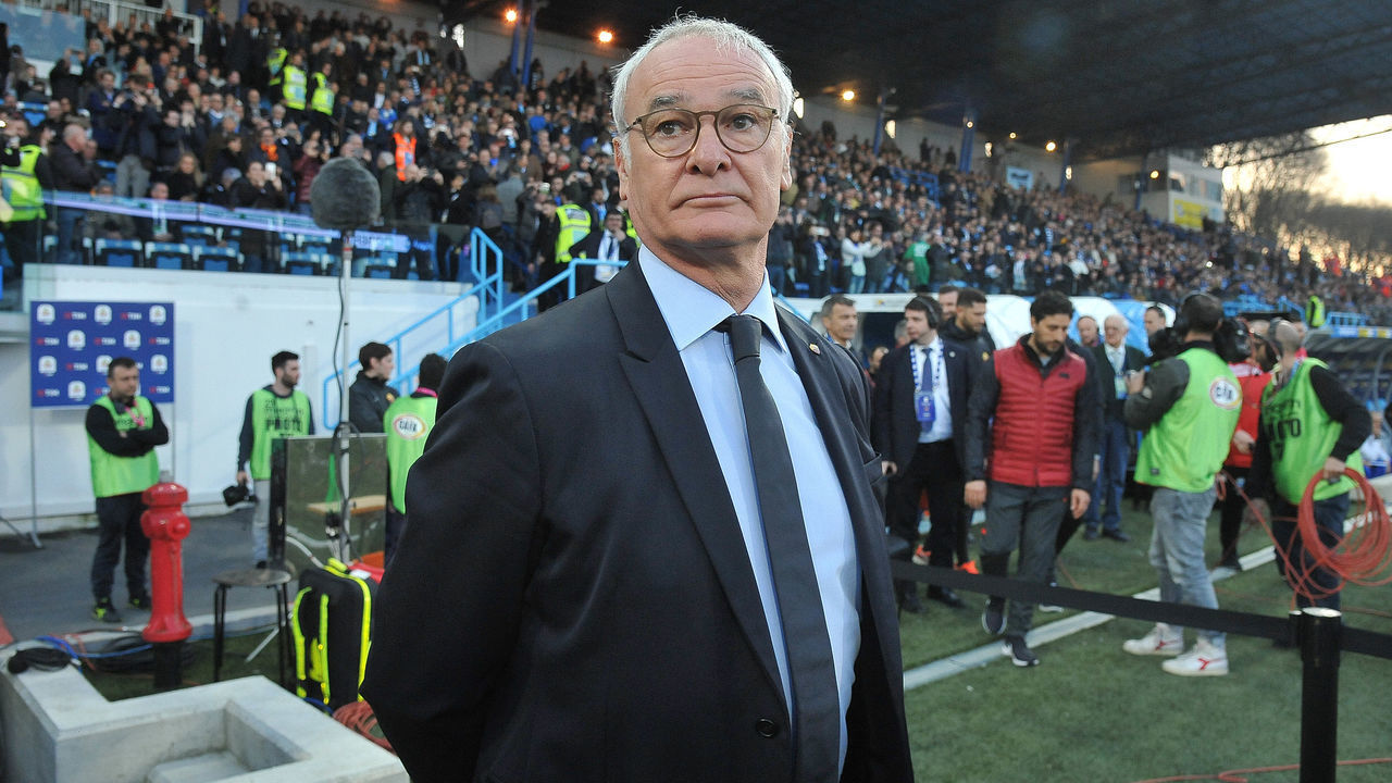 FERRARA, ITALY - MARCH 16: Claudio Ranieri head coach of AS Roma looks on prior the beginning of the Serie A match between SPAL and AS Roma at Stadio Paolo Mazza on March 16, 2019 in Ferrara, Italy.