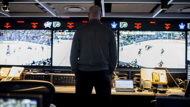 Making calls on the calls: A night inside the NHL's Situation Room