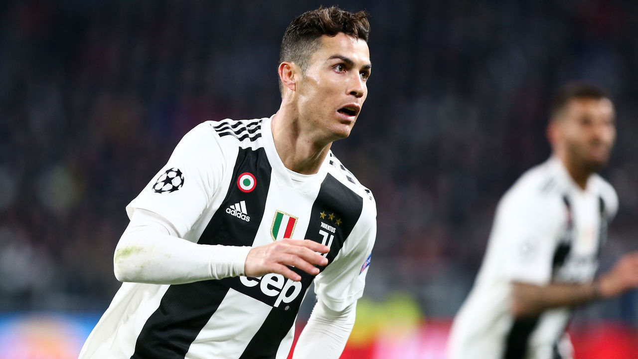 ALLIANZ STADIUM, TORINO, ITALY - 2019/03/12: Cristiano Ronaldo of Juventus FC during the UEFA Champions League Round of 16 Second Leg match between Juventus Fc and Club Atletico de Madrid. Juventus Fc wins 3-0 over Club Atletico de Madrid. Aggregate result was 3-2 for Juventus Fc.