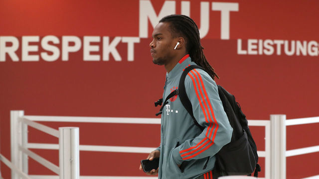 MUNICH, GERMANY - MARCH 17: Renato Sanches of FC Bayern Muenchen arrives at the players' tunnel before the Bundesliga match between FC Bayern Muenchen and 1. FSV Mainz 05 at Allianz Arena on March 17, 2019 in Munich, Germany.