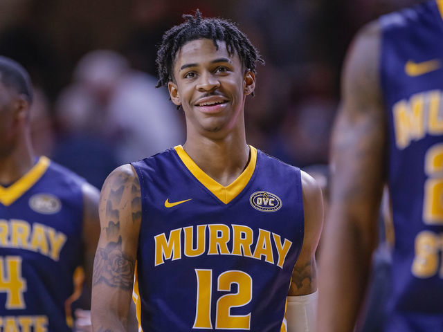 Camiseta De Ja Morant De Los Murray State Racers - Nueva Con Etiquetas Para Hombres