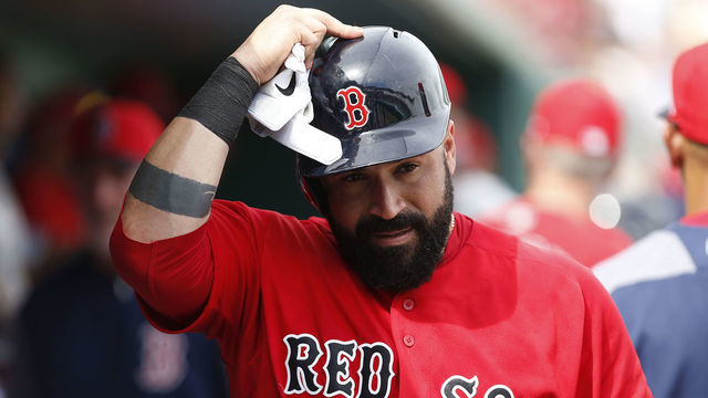 FORT MYERS, FLORIDA - FEBRUARY 27: Sandy Leon #3 of the Boston Red Sox in action against the Baltimore Orioles during the Grapefruit League spring training game at JetBlue Park at Fenway South on February 27, 2019 in Fort Myers, Florida.