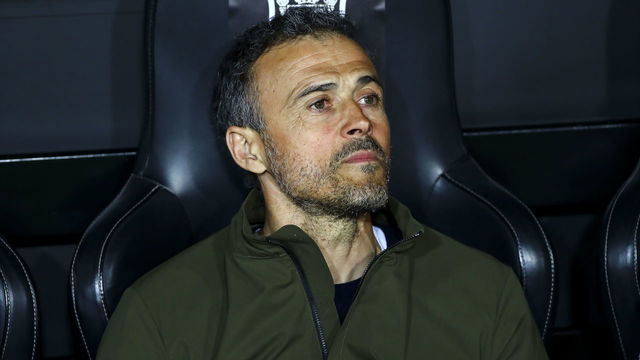 Head coach of Spain Luis Enrique Martinez before European Championship 2020 Qualifying Round match between Spain vs Norway at Mestalla Stadium on March 23, 2019.