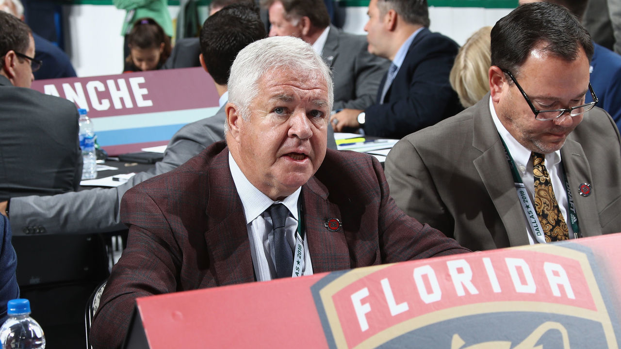 DALLAS, TX - JUNE 23: Dale Tallon attends the 2018 NHL Draft at American Airlines Center on June 23, 2018 in Dallas, Texas.