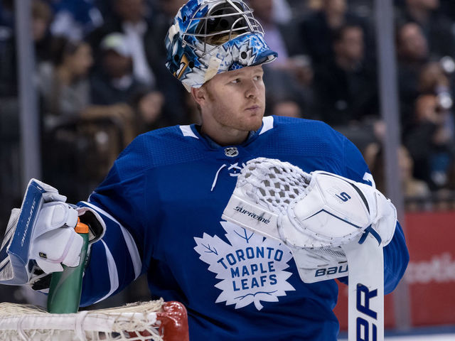 toronto maple leafs goalie jersey