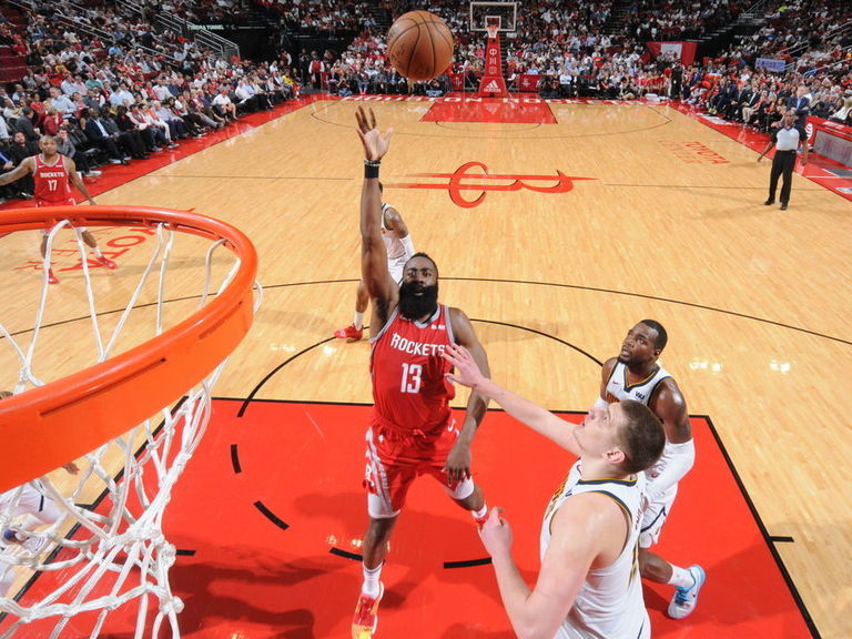 Harden Drops 38 To Help Rockets Cruise Past Nuggets