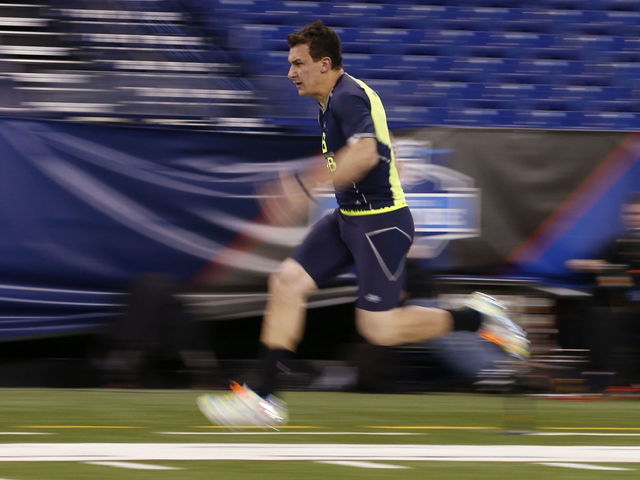 40-yard dash: Quarterbacks - Manziel posts fourth-fastest time