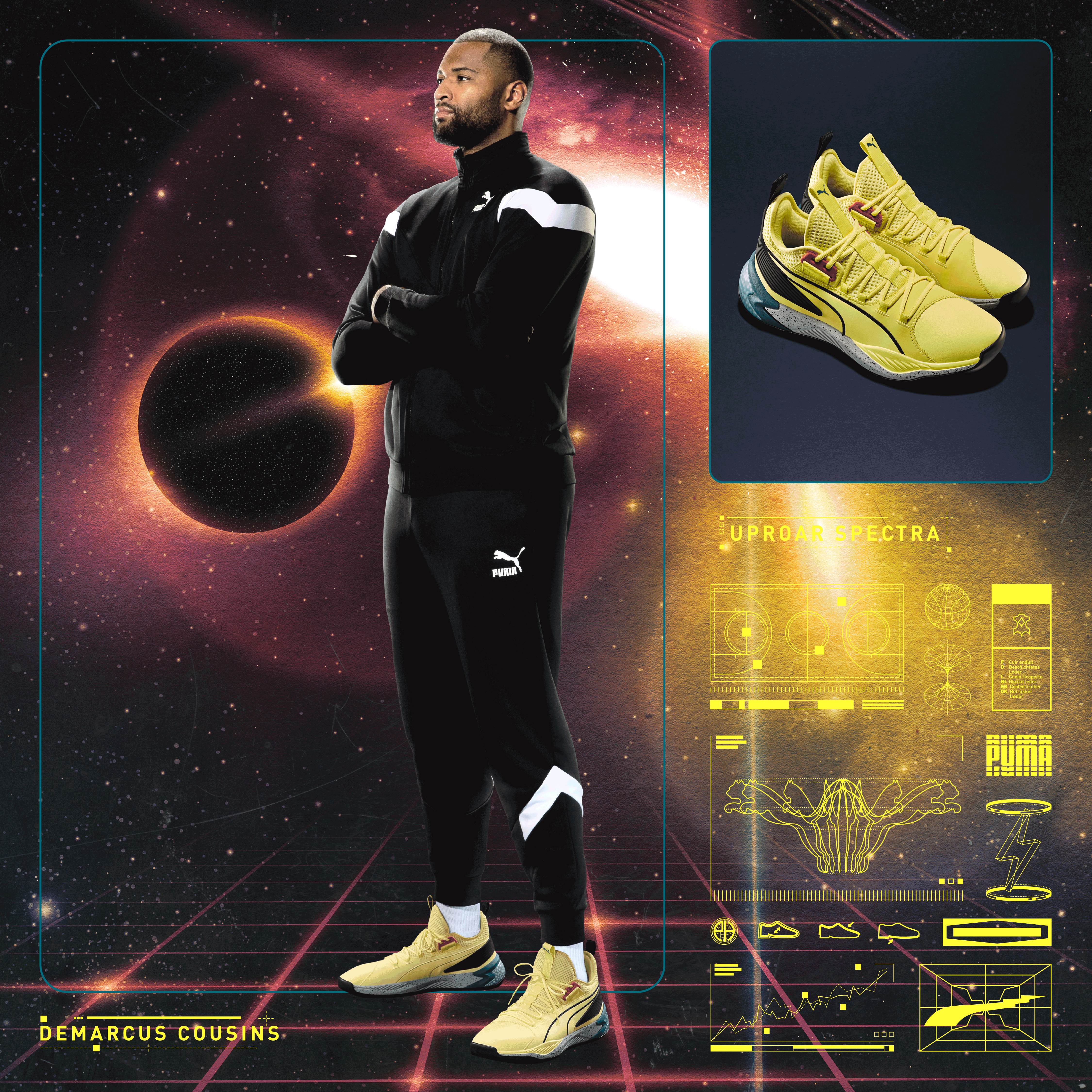 Puma Unveils Uproar Spectra Basketball Sneaker Thescore Com