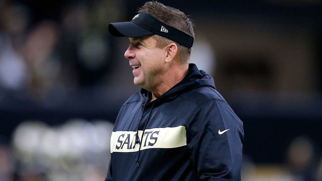 NEW ORLEANS, LOUISIANA - JANUARY 13: Head coach Sean Payton of the New Orleans Saints reacts before the NFC Divisional Playoff against the Philadelphia Eagles at the Mercedes Benz Superdome on January 13, 2019 in New Orleans, Louisiana.