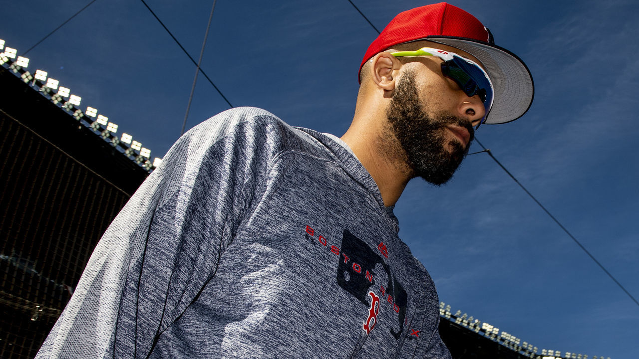 SEATTLE, WA - MARCH 28: David Price #24 of the Boston Red Sox exits the dugout before the 2019 Opening day game against the Seattle Mariners at T-Mobile Park on March 28, 2019 in Seattle, Washington.