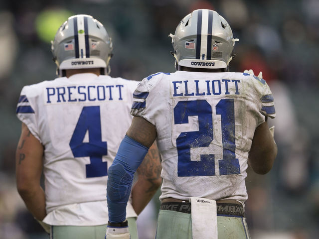 Dak Prescott wears Ezekiel Elliott Ohio State jersey to Cowboys