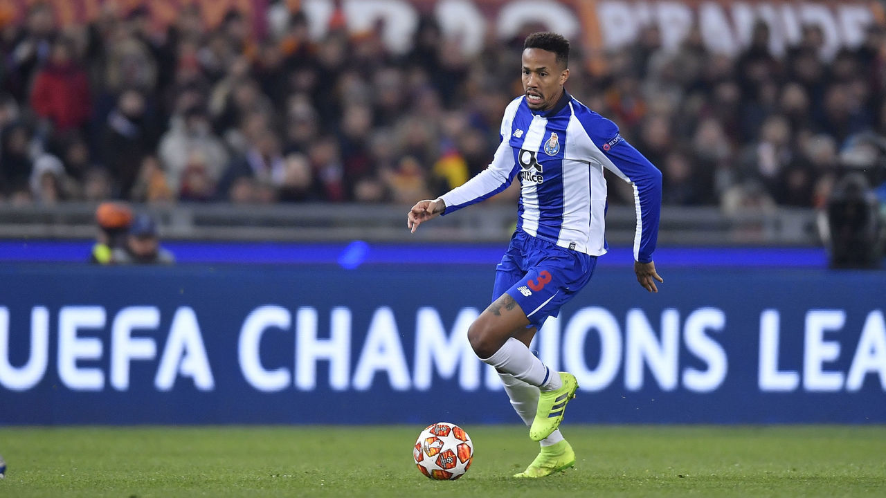 Eder Militao of FC Porto during the UEFA Champions League Round of 16 First Leg match between AS Roma and FC Porto at Stadio Olimpico on February 12, 2019 in Rome.