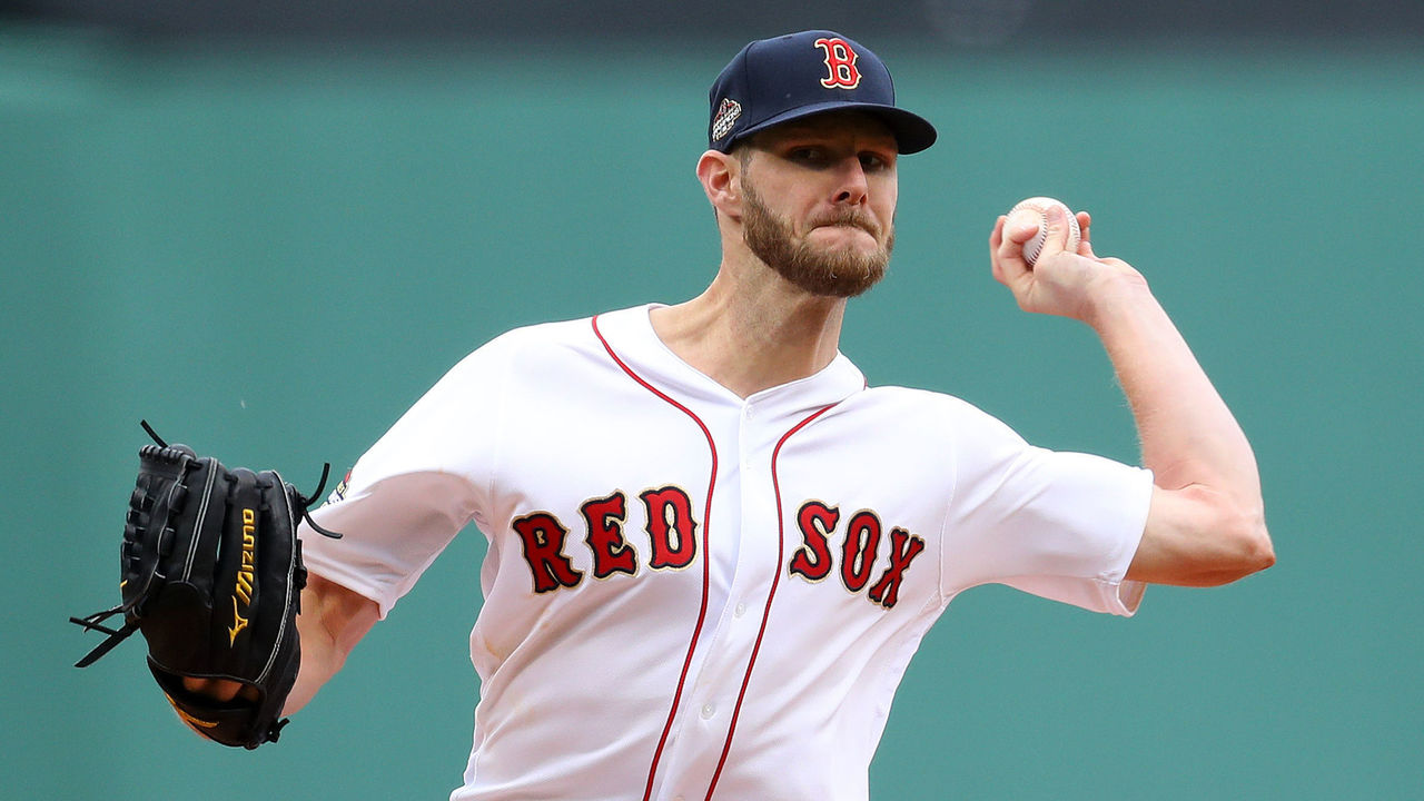 Chris Sale isn't worrying about his velocity, and the Red Sox