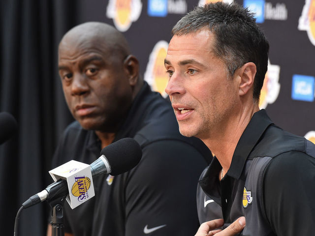 Report: Pelinka to remain Lakers GM amid Magic's exit | theScore.com