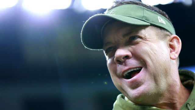 NEW ORLEANS, LOUISIANA - NOVEMBER 22: Head coach Sean Payton stands on the field during a game against the Atlanta Falcons at the Mercedes-Benz Superdome on November 22, 2018 in New Orleans, Louisiana.