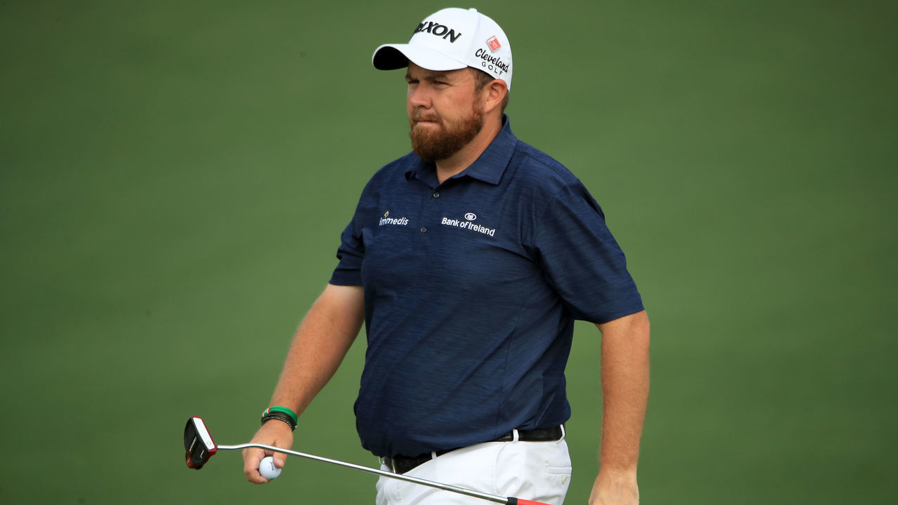 AUGUSTA, GEORGIA - APRIL 11: Shane Lowry of Northern Ireland walks on the second hole during the first round of the Masters at Augusta National Golf Club on April 11, 2019 in Augusta, Georgia.