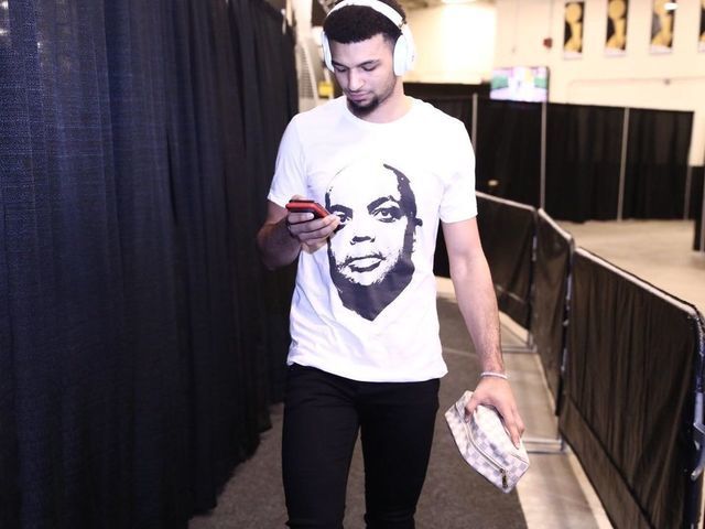 Nuggets' Murray dons Charles Barkley shirt in response to criticism