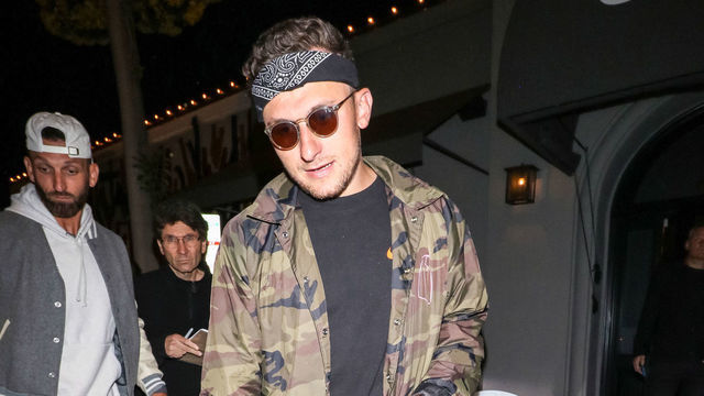 LOS ANGELES, CA - APRIL 18: Johnny Manziel is seen on April 18, 2019 in Los Angeles, California.