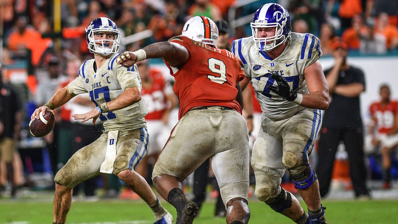 Daniel Jones' road from anonymous high schooler to potential top-10 pick