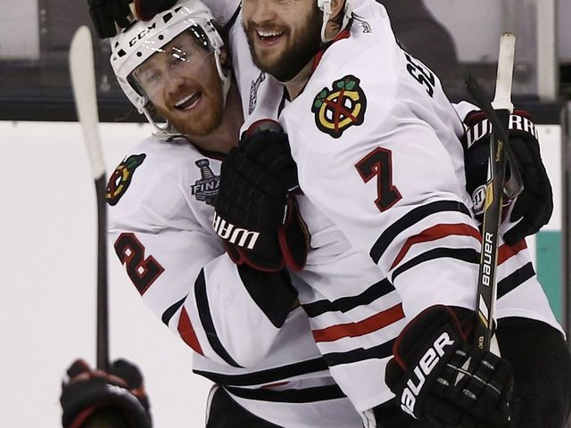 VIDEO: Brent Seabrook and Duncan Keith guest starred as milk drinkers on 'Chicago Fire'