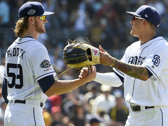 Chris Paddack Arrives at Petco Park for MLB Debut