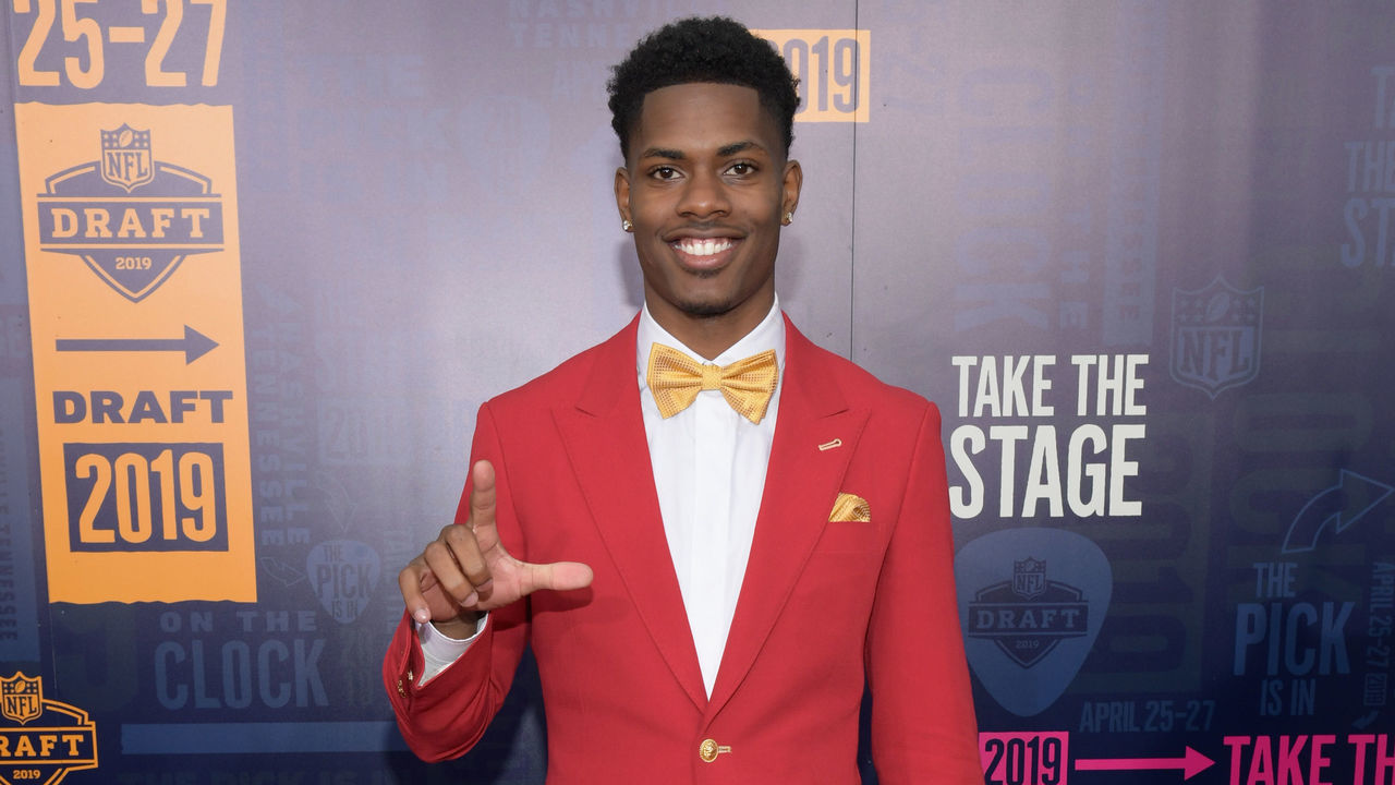 NASHVILLE, TENNESSEE - APRIL 25: Football player Greedy Williams attends the 2019 NFL Draft on April 25, 2019 in Nashville, Tennessee.