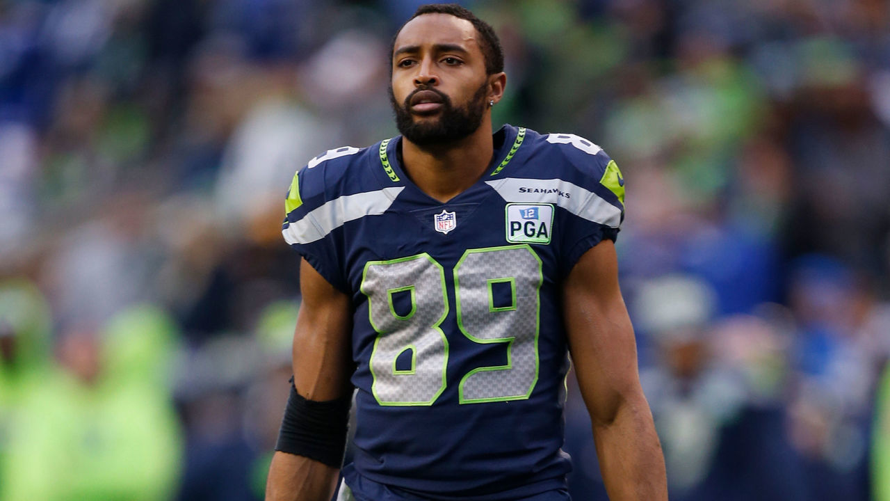 SEATTLE, WA - DECEMBER 2: Doug Baldwin #89 of the Seattle Seahawks stands on the field during the game against the San Francisco 49ers at CenturyLink Field on December 2, 2018 in Seattle, Washington. The Seahawks defeated the 49ers 43-16.