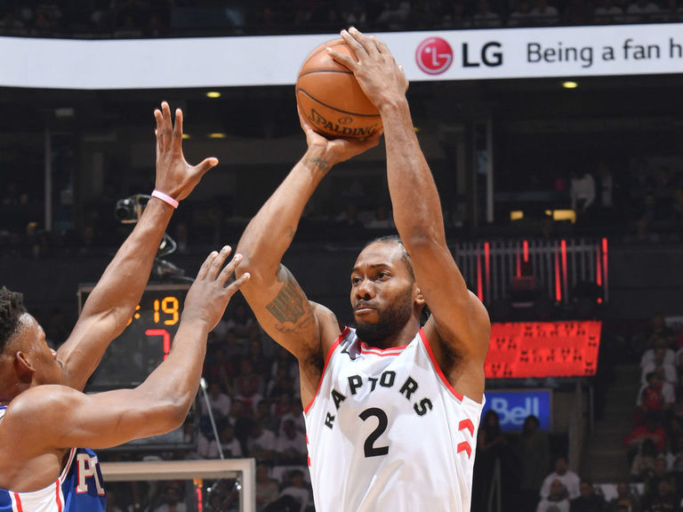 Kawhi Matches Career High To Lead Raptors Over 76ers In Game 1 ...