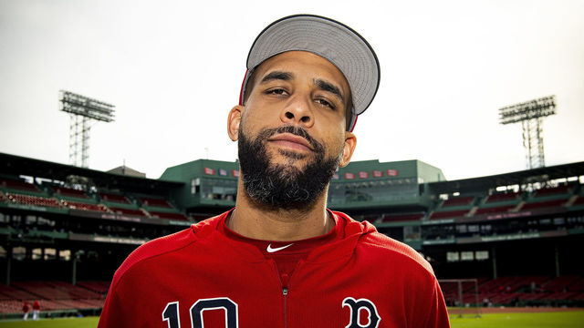 BOSTON, MA - APRIL 29: David Price #10 of the Boston Red Sox poses for a portrait before a game against the Oakland Athletics on April 29, 2019 at Fenway Park in Boston, Massachusetts.