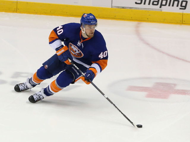Islanders F Michael Grabner scores two shorthanded goals on same penalty