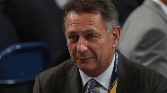 BUFFALO, NY - JUNE 25: General Manager Ken Holland of the Detroit Red Wings looks on during the 2016 NHL Draft at First Niagara Center on June 25, 2016 in Buffalo, New York.