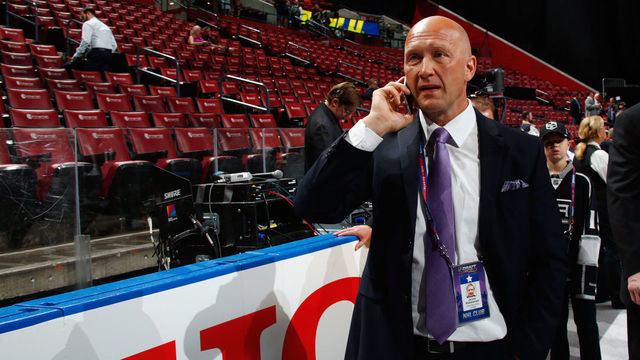 SUNRISE, FL - JUNE 26: Jarmo Kekäläinen of the Columbus Blue Jackets attends the 2015 NHL Draft at BB&T Center on June 26, 2015 in Sunrise, Florida.