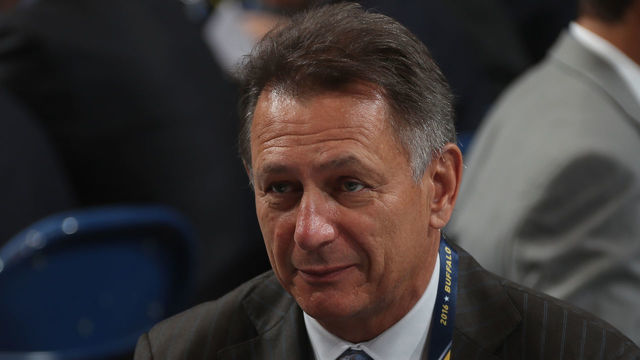 BUFFALO, NY - JUNE 25: General Manager Ken Holland of the Detroit Red Wings looks on during the 2016 NHL Draft at First Niagara Center on June 25, 2016 in Buffalo, New York.