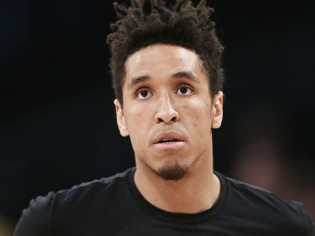 LOS ANGELES, CA - MARCH 1: Malcolm Brogdon #13 of the Milwaukee Bucks looks on before the game on March 1 2019 at STAPLES Center in Los Angeles, California. NOTE TO USER: User expressly acknowledges and agrees that, by downloading and/or using this Photograph, user is consenting to the terms and conditions of the Getty Images License Agreement. Mandatory Copyright Notice: Copyright 2019 NBAE