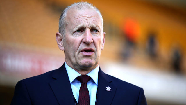 Southampton chairman Ralph Krueger during the Premier League match at Molineux, Wolverhampton.