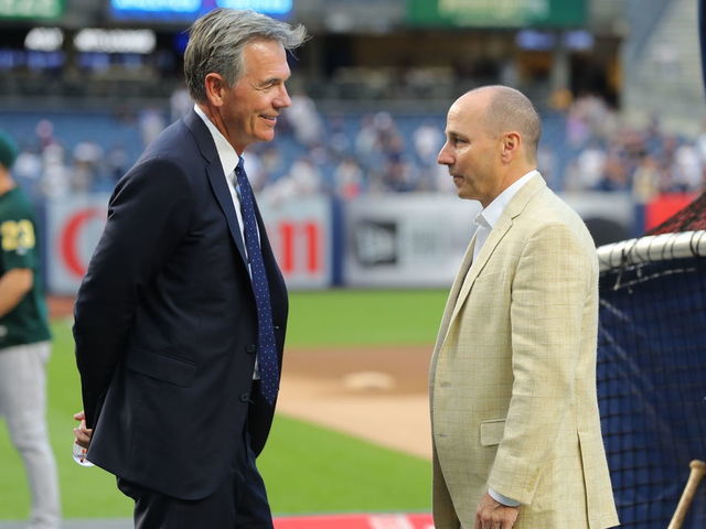 Oakland Athletics vice president and general manager Billy Beane