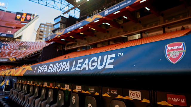 VALENCIA, SPAIN - MAY 09: General view inside the stadium prior to the UEFA Europa League Semi Final Second Leg match between Valencia and Arsenal at Estadio Mestalla on May 09, 2019 in Valencia, Spain