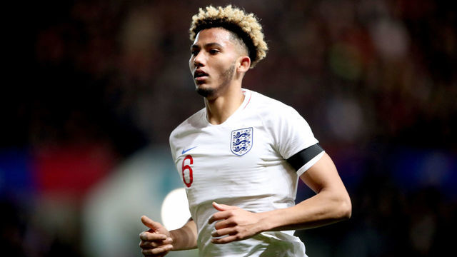 England's Lloyd Kelly during the International Friendly match at Ashton Gate, Bristol.