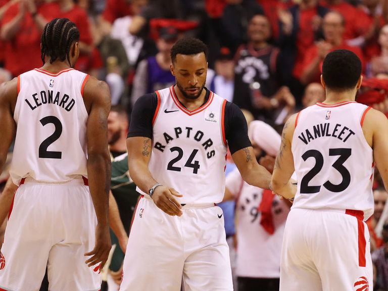 Toronto Raptors Bench Raptors' bench steps up in Game 4 win over Bucks | theScore.com