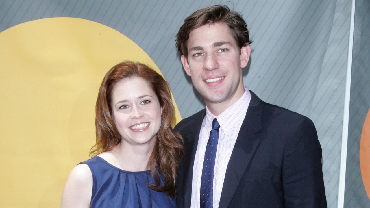 Jenna Fischer and John Krasinski