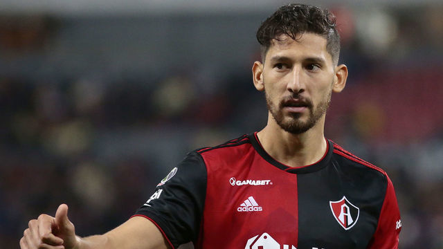 GUADALAJARA, MEXICO - JANUARY 11: Omar Gonzalez of Atlas looks on during the 2nd round match between Atlas and America as part of the Torneo Clausura 2019 Liga MX at Jalisco Stadium on January 11, 2019 in Guadalajara, Mexico.
