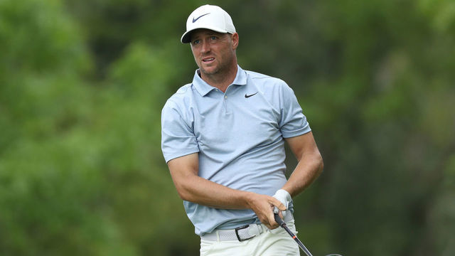 FARMINGDALE, NEW YORK - MAY 17: Alex Noren of Sweden plays his tee shot on the 13th hole during the second round of the 2019 PGA Championship on the Black Course at Bethpage State Park on May 17, 2019 in Farmingdale, New York.