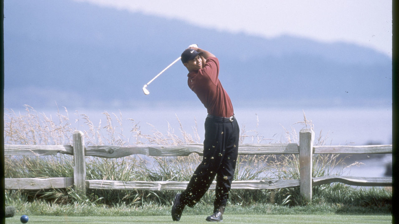 Tiger Woods 2000 U.S. Open Photo by Stan Badz/PGA TOUR Archive