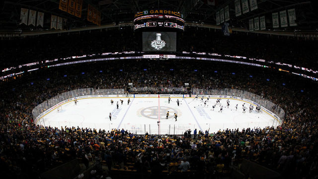 BOSTON, MASSACHUSETTS - JUNE 12: The St. Louis Blues celebrate after defeating the Boston Bruins in Game Seven to win the 2019 NHL Stanley Cup Final at TD Garden on June 12, 2019 in Boston, Massachusetts.