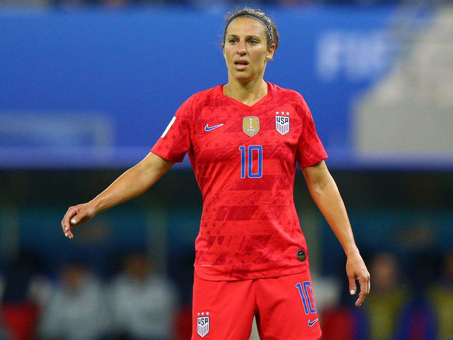 Soccer star Carli Lloyd willing and able to kick in the NFL 