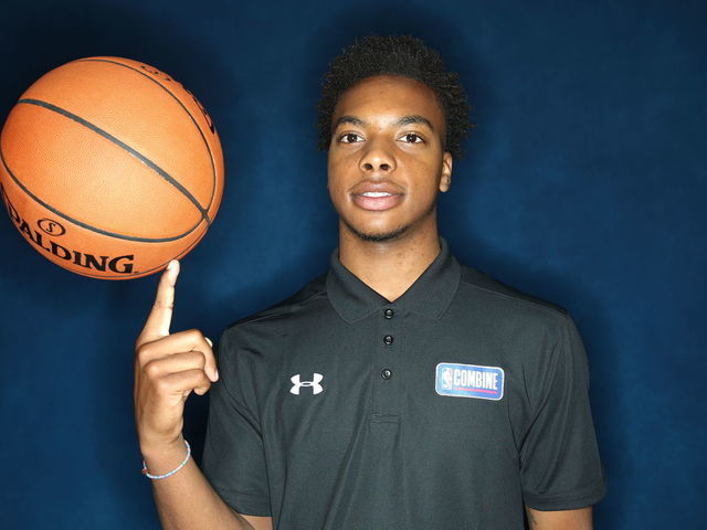 CHICAGO, IL - MAY 14: Darius Garland poses for a portrait at the 2019 NBA Draft Combine on May 14, 2019 at the Chicago Hilton in Chicago, Illinois. NOTE TO USER: User expressly acknowledges and agrees that, by downloading and/or using this photograph, user is consenting to the terms and conditions of the Getty Images License Agreement. Mandatory Copyright Notice: Copyright 2019 NBAE