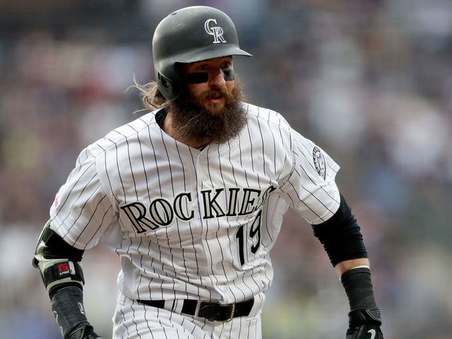 DENVER, CO - JUNE 14: Colorado Rockies right fielder Charlie