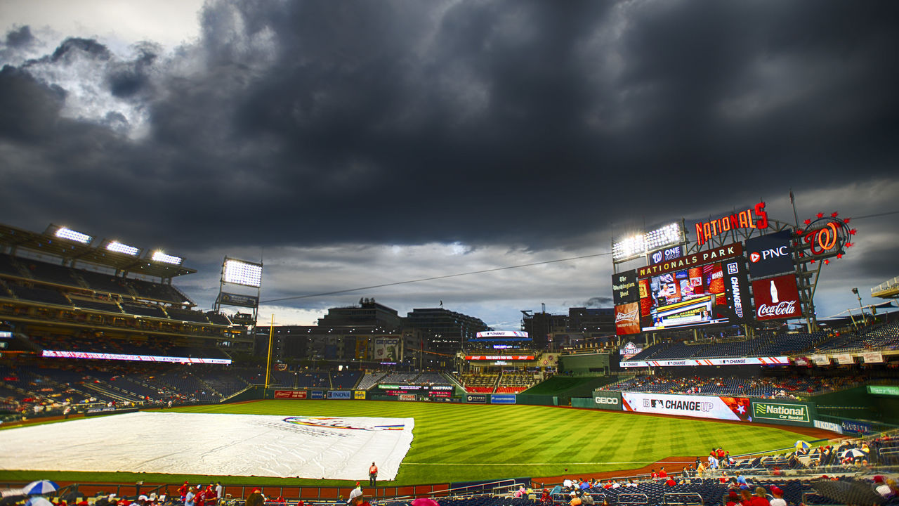 Phillies-Nationals series opener postponed due to inclement